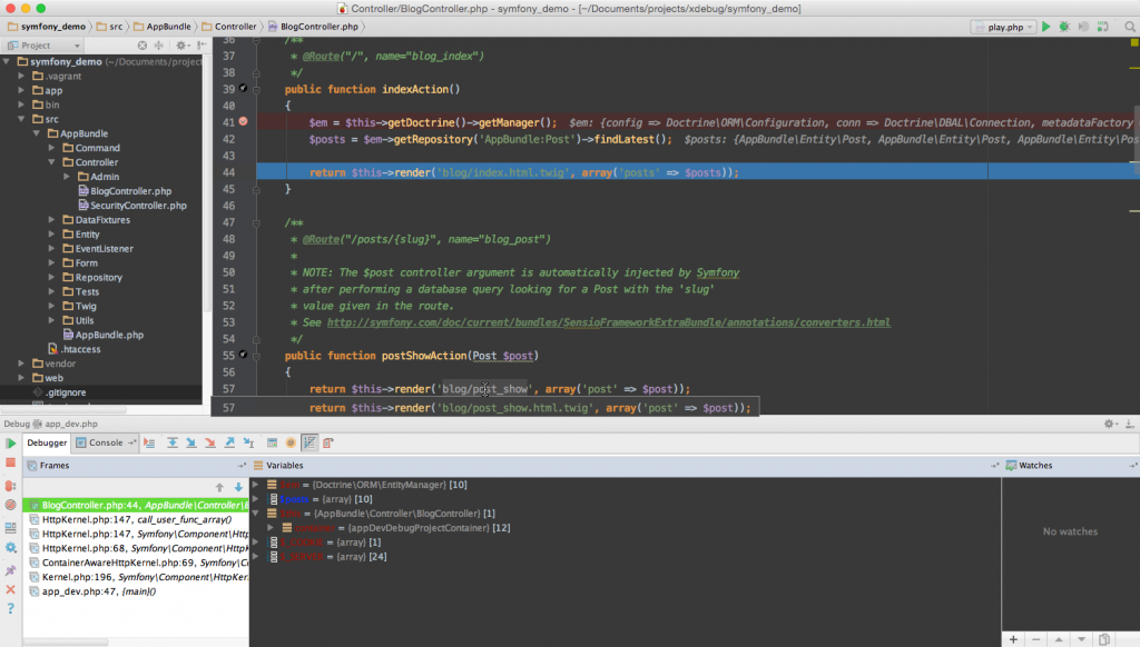 vagrant homestead xdebug phpstorm