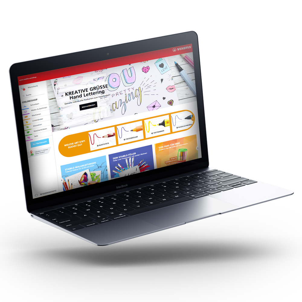 Stabilo Shopware Site